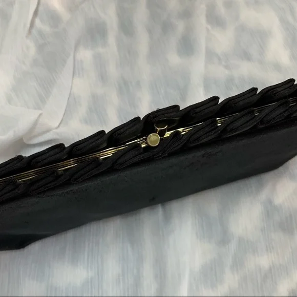 Harry Levine black evening bag - Picture 3 of 5